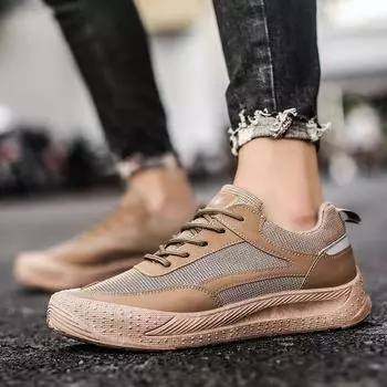 Осенняя новая спортивная мужская обувь, легкая дышащая обувь для альпинизма, модная повседневная обувь, мужская обувь для альпинизма 39 серый