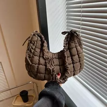 Осенняя новая сумка через плечо Cloud Bag Niche Fashion одно плечо Crossbody сумка женская большая емкость плиссированные пузырьки