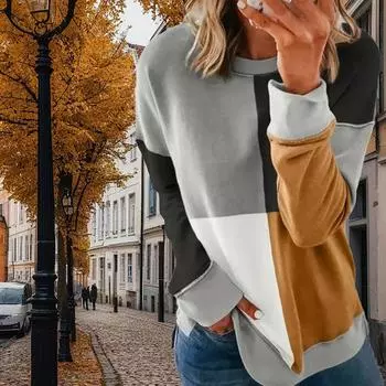 Осенняя новая толстовка с капюшоном в широкую полоску с принтом женская бейсбольная форма XS жёлтый