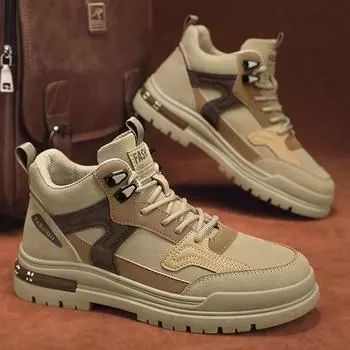 Осенняя обувь Martin, мужская обувь для инструментов, мужская обувь для активного отдыха с высоким берцем, 2024, новая повседневная спортивная модная обувь для молодежи 39