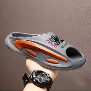 Осенняя обувь Пляжные шлепанцы Удобные кроссовки для ходьбы Мужская обувь Mem Летние кроссовки для мужчин Мужские сандалии Eva Теннис 36 чёрный