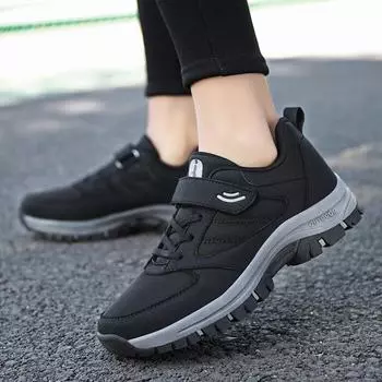 Осенняя обувь унисекс с мягкой подошвой, нескользящая, для ходьбы людям среднего и пожилого возраста, легкая повседневная обувь для мам, полезная обувь 35