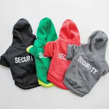 Осенняя одежда для собак, толстовки для собак, флисовый теплый свитер, куртка для маленьких, средних и больших собак, костюм для домашних животных, одежда для собак XS зелёный