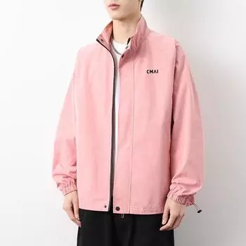 Осенняя повседневная куртка, мужская куртка-пилот, весна и осень, для мальчиков, универсальная, большого размера, ветрозащитная верхняя одежда M белый