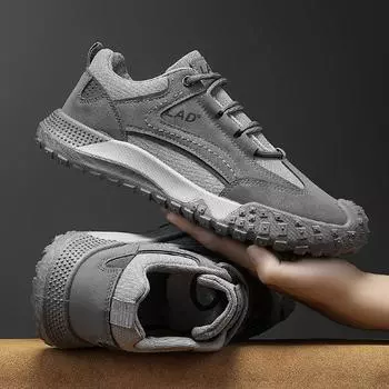 Осенняя повседневная обувь мода труд страховая обувь мужская обувь дышащая обувь для сноуборда альпинизм тренд мужская обувь спорт на открытом воздухе строительство si 39