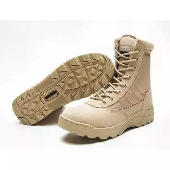 Осенняя ранняя зимняя обувь, мужские ботильоны, дезерты, натуральная кожа, модная брендовая мужская обувь, нескользящая, черного цвета, размер плюс 45, D232 39 чёрный