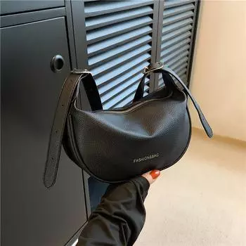 Осенняя сумка-смысл в стиле ретро для женщин 2024 года, новая популярная универсальная сумка-мессенджер, легкая роскошная сумка-пельмень с текстурой хаки