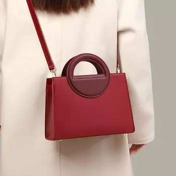 Осенняя свадебная сумка, женская сумка из кожи для невесты, высококачественная сумка через плечо Sense