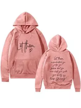 Осенняя толстовка с капюшоном - Повседневный женский топ с длинным рукавом M