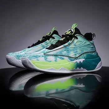Осенняя внешняя торговля баскетбольные кроссовки мужские актуальные боевые молодежные большие кроссовки прилив кроссовки флуоресцентные Баскетбол 36