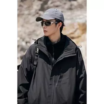 Осенняя высококачественная модная марка, куртка Grain Liner с тремя защитными свойствами S