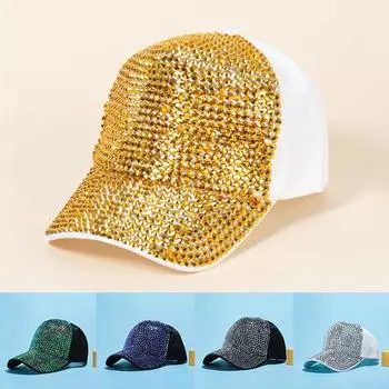 Осенняя женская бейсболка, регулируемая, весенняя, со стразами, модные, индивидуальные, уличные, хип-хоп шляпы для женщин и мужчин 03