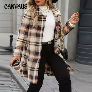 Осенняя женская куртка большого размера в стиле «темперамент» с длинным рукавом 1XL хаки