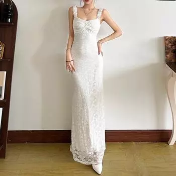 Осенняя женская модная юбка-халтер с высокой талией, сексуальное облегающее однотонное платье S белый