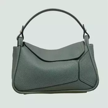 «Осенняя женская модная универсальная сумка на одно плечо из коровьей кожи 2024 года» 24*8*15 cm