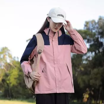 Осенняя женская штурмовая куртка с капюшоном для путешествий на открытом воздухе, женская куртка с длинными рукавами, верхняя одежда M