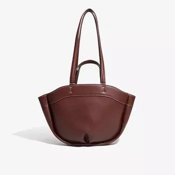 Осенняя женская сумка-тоут большой вместимости ZA 2024 : Новая модная сумка на одно плечо для матери и ребенка. чёрный