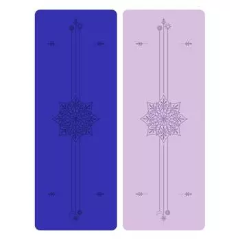 Осенняя звезда Diamond Fitness 5 мм натуральный каучук PU Local Tyrant нескользящий коврик для йоги