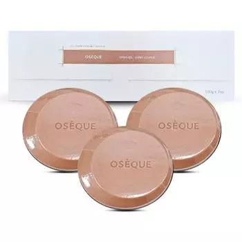 OSEQUE Five-colored red clay signature bar created by nature, 100g, 3 pieces