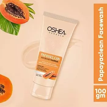 Oshea Unisex Papayaclean Глубоко очищающее средство для умывания против пятен 100 г белый
