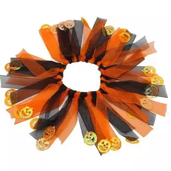 Ошейник для домашних животных на Хэллоуин, мягкий, красивый, декоративный ошейник для собак с тыквой для вечеринки, праздника, Рождества S