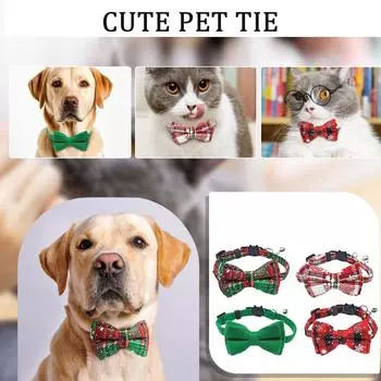 Ошейник для домашних животных с бантом, английский ошейник, ремень для кошек, гнездо для защиты головы кошки, ошейник для собак с бантом и колокольчиком для собак, кошек и кроликов One Size