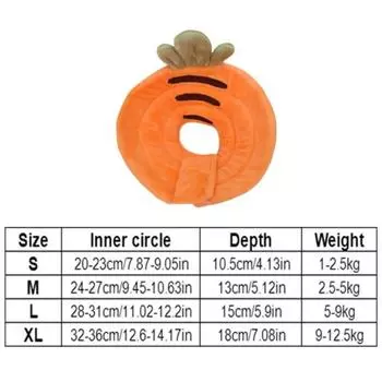 Ошейник для кошек Elizabeth Ring Dog Anti Lick Soft Head Cover Ellie Elizabeth White Shame Neck Ring Sterilization Supplies Cat Hat