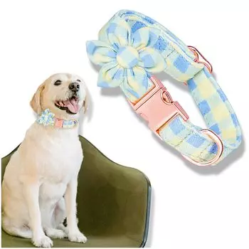 Ошейник для кошек Kalevel с цветочной гравировкой имени, легкий, бесплатная гравировка, безопасность для кошек, стильное зеленое защитное устройство, легкий, имя, номер телефона, потерянная бирка зелёный