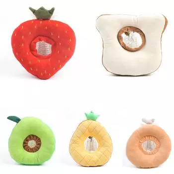 Ошейник для кошек, милые регулируемые хирургические восстановительные ошейники Елизаветинской эпохи для кошек, котят, домашних животных Bread Slice L Size Maximum Hea