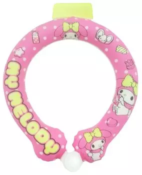 Ошейник для питомцев Sanrio Pet, охлаждающее кольцо для защиты от жары, натуральное замораживание, охлаждающее, размер M My Melody 2404005