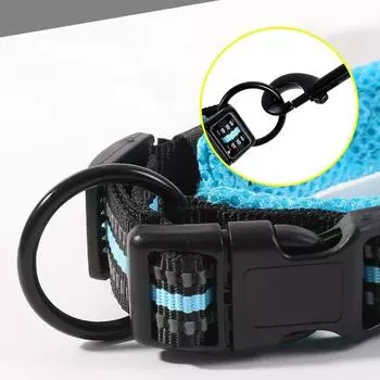 Ошейник для собак Маленький Большой Ошейник для собак Противоудушающий Средний Тедди Товары для домашних животных XS (weight 4-7kg) лимонно-желтый