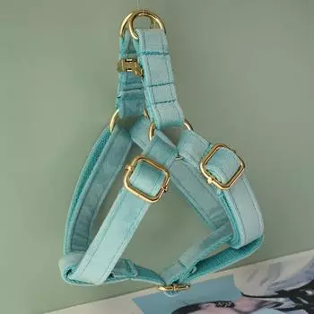 Ошейник для собак поводок для прогулок тренировочная веревка товары для животных мягкие и прочные для золотистого ретривера аляскинский маламут фланелевый 29 S