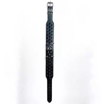 Ошейник для собак с шипами, стильный регулируемый ошейник для собак из искусственной кожи с шипами и заклепками для средних и больших размеров