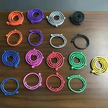 Ошейник для собак щенок кошка 70см 38см для маленьких собак ошейник для кошек товары для животных аксессуары для кошек регулируемый разрывной ошейник для котят водонепроницаемый 1pc 38cm (for cat)