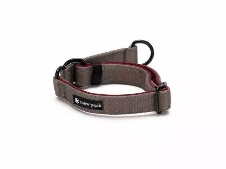 Ошейник для собак Snow Peak SP Tape Choker S Neck для кемпинга и отдыха на природе Размер/приблизительный. 250мм~350мм, Ширина/20мм PT-110 серый