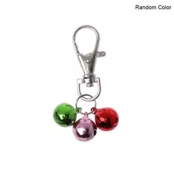 Ошейник-колокольчик для собак и кошек, красочные аксессуары на шею для домашних животных, случайный цвет E3D6 multicolor-one-size