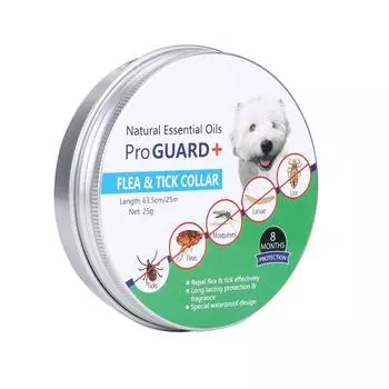 Ошейник от комаров и блох для домашних животных Натуральное эфирное масло Товары для собак