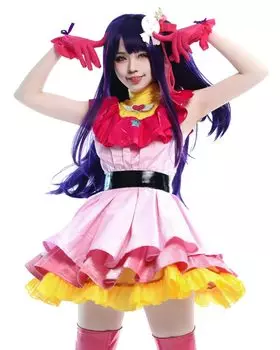 Ошиноко Ай Хосино Аква Рубин Кана Арима Косплей Хэллоуин Аниме Униформа Ай [молочное время] (С, Хосино)