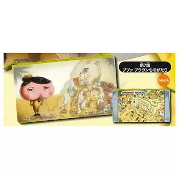 Oshiri Tantei be Pouch 7 Pupupu Brown Gacha Gacha Capsule Toy Я буду счастлив [3.Эпизод История] (один предмет)
