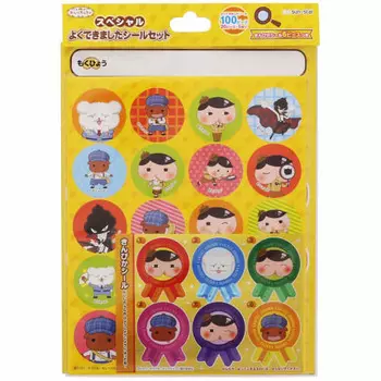 Oshiri Tantei Special Well Made Sticker Set