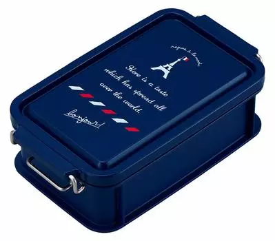 Контейнер для ланча OSK Bento Box Lupa a La Mode 600 мл, сделано в Японии, можно мыть в посудомоечной машине [с разделителями/штабелируется] CNT-600