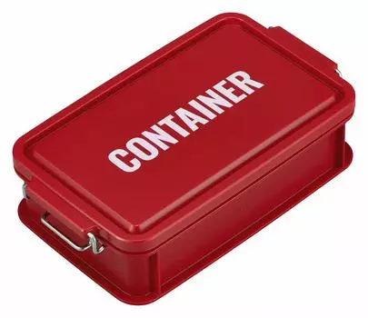 OSK Bento Box Red 900ml LUNCH CHIME Container Lunch Box Made in Japan No.2 CNT-900 красный