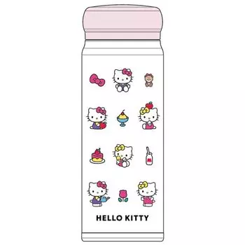 OSK Hello Kitty Прямая бутылка из нержавеющей стали 480 мл SBR-480B белый