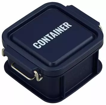 OSK Lunch Box Navy 300ml Lunch Chime Container Lunch Box SS Capacity Approx. CNT-300