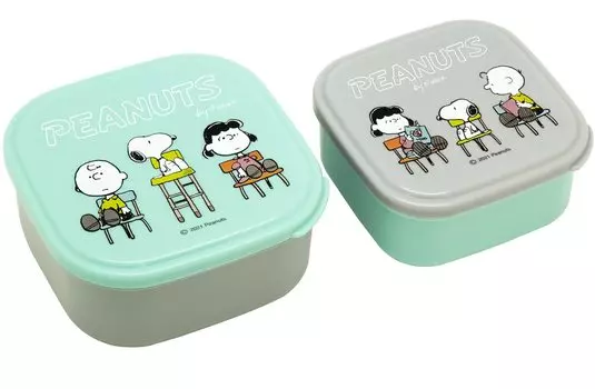 OSK Seal Container 2P Set Peanut 360ml/550ml SSP-22 зелёный