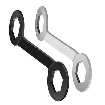 Ослабление шайбы Снятие ключа Затягивание легированной стали серебряный