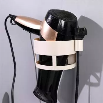 Ослепительная не оставляющая следов стойка для фена для волос стойка для фена для ванной комнаты настенная стойка для воздуховода фиолетовый