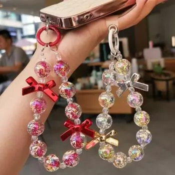 Ослепительная звезда, цепочка для телефона с бусинами, пятиконечная звезда, Y2K, цепочка для телефона с бусинами, ремешок для телефона, ювелирный подарок no.2