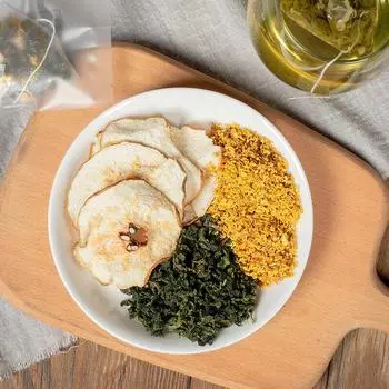 Osmanthus Цветы Снежная груша Улун Чай Китайский травяной чай в пакетиках 60 г 3 г X 20 пакетиков