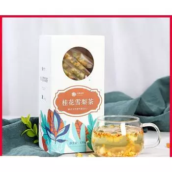 Османтус Чай из снежной груши Тартарская гречка Каменный сахар Снежная груша Чай из хризантемы